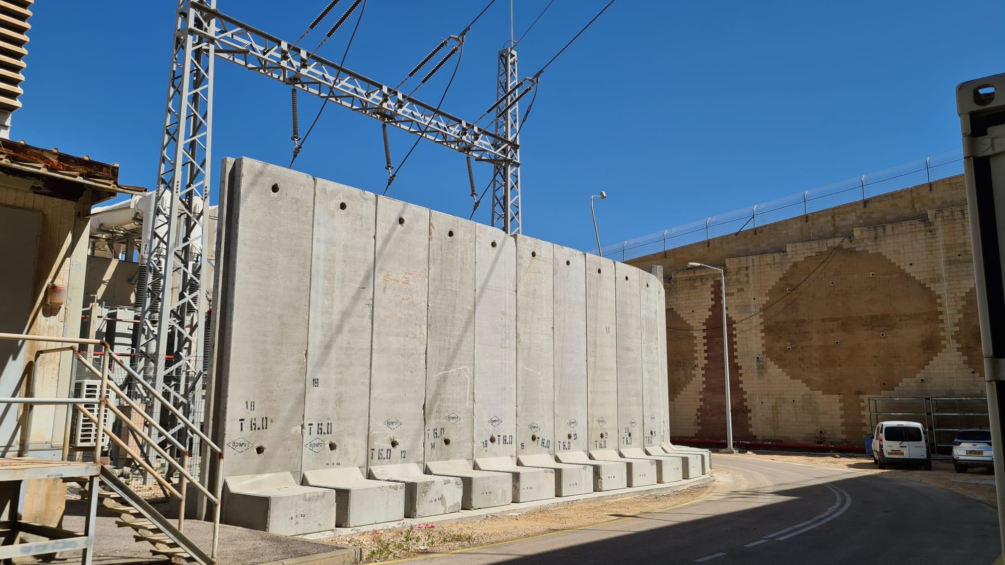 מיגון תחנת הכח אלון תבור